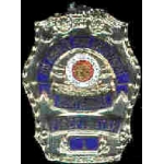 LAFD LOS ANGELES, CA FIRE DEPT CENT FIREFIGHTR MINI BADGE PIN